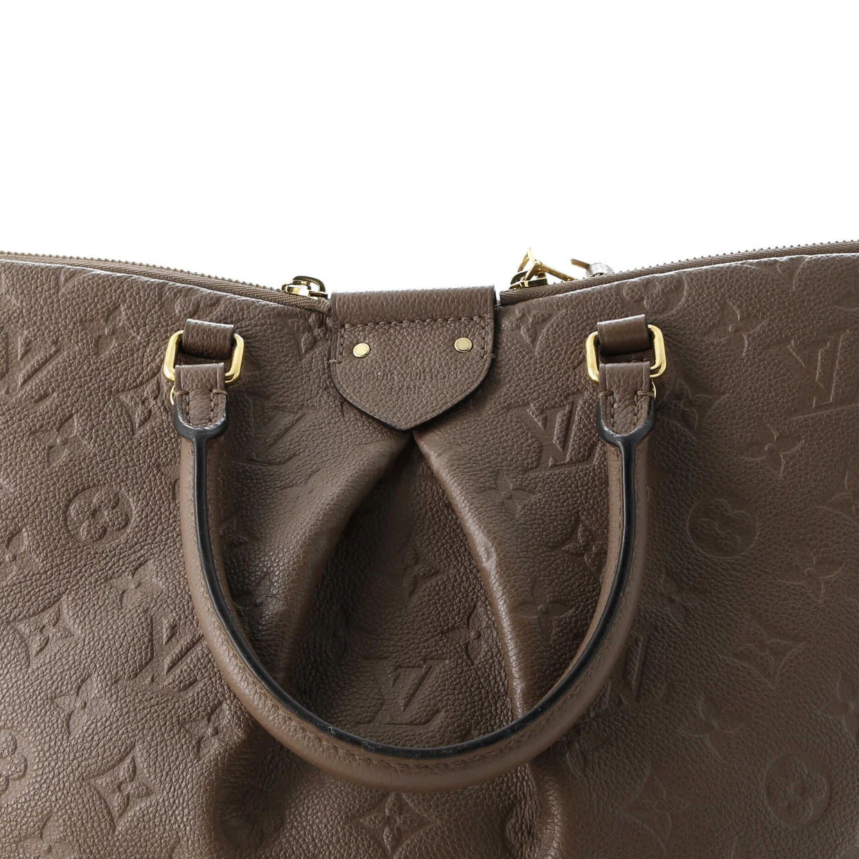 Mazarine Handbag Monogram Empreinte Leather MM - Deep Luxury