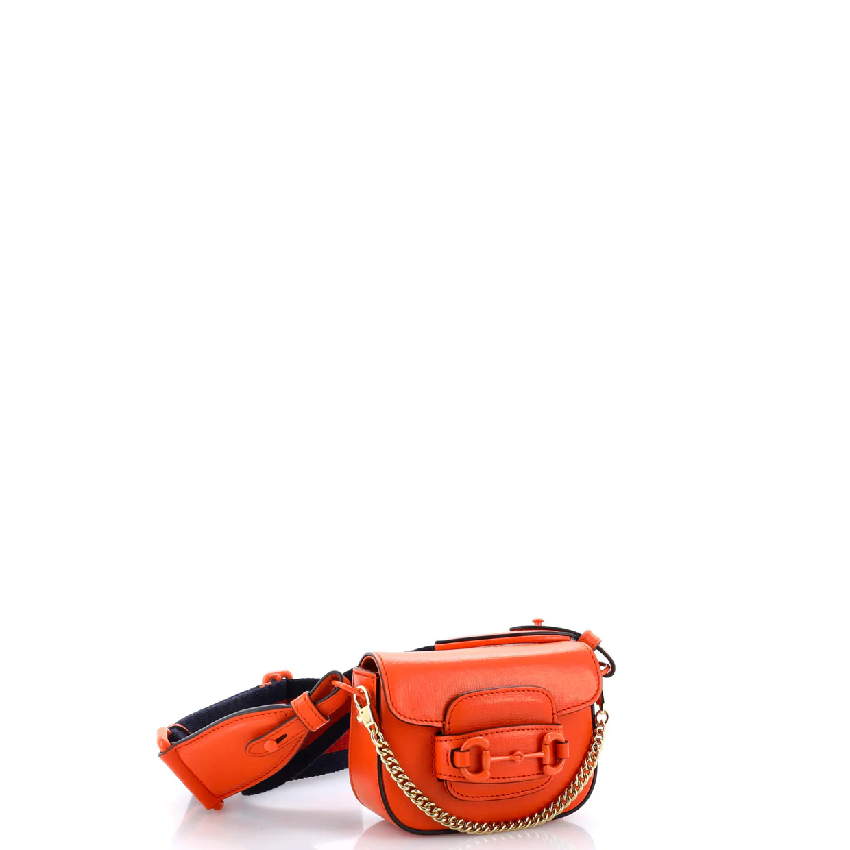 Horsebit 1955 Shoulder Bag Leather Super Mini - Deep Luxury