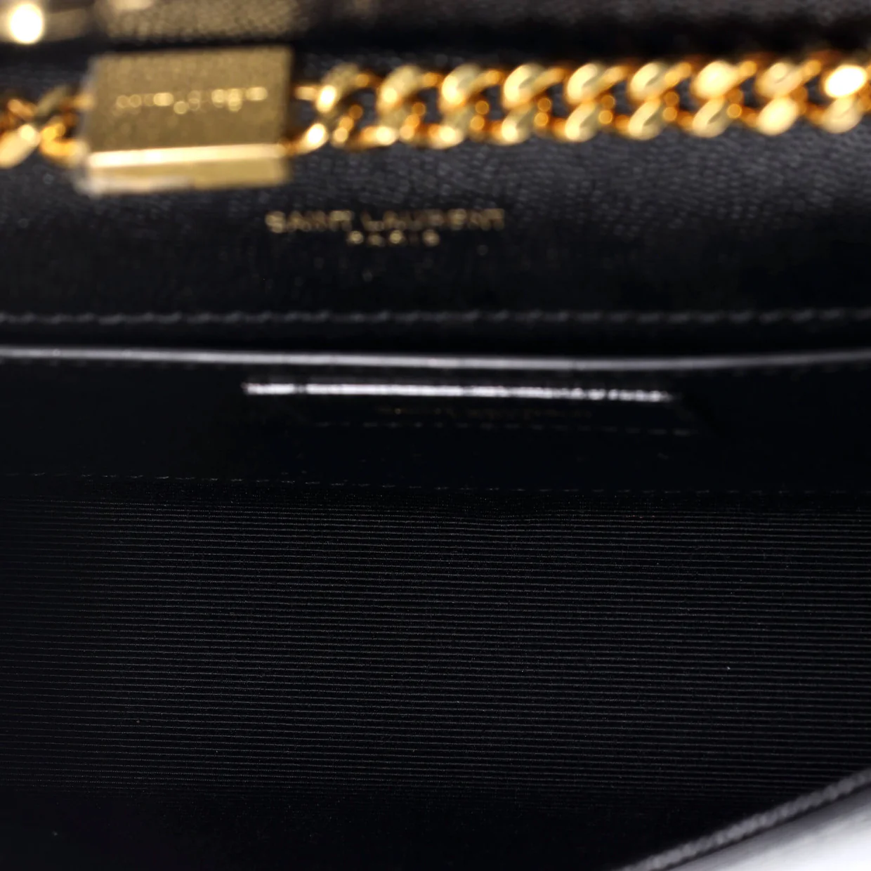 Classic Monogram Crossbody Bag Grainy Leather Small - Deep Luxury