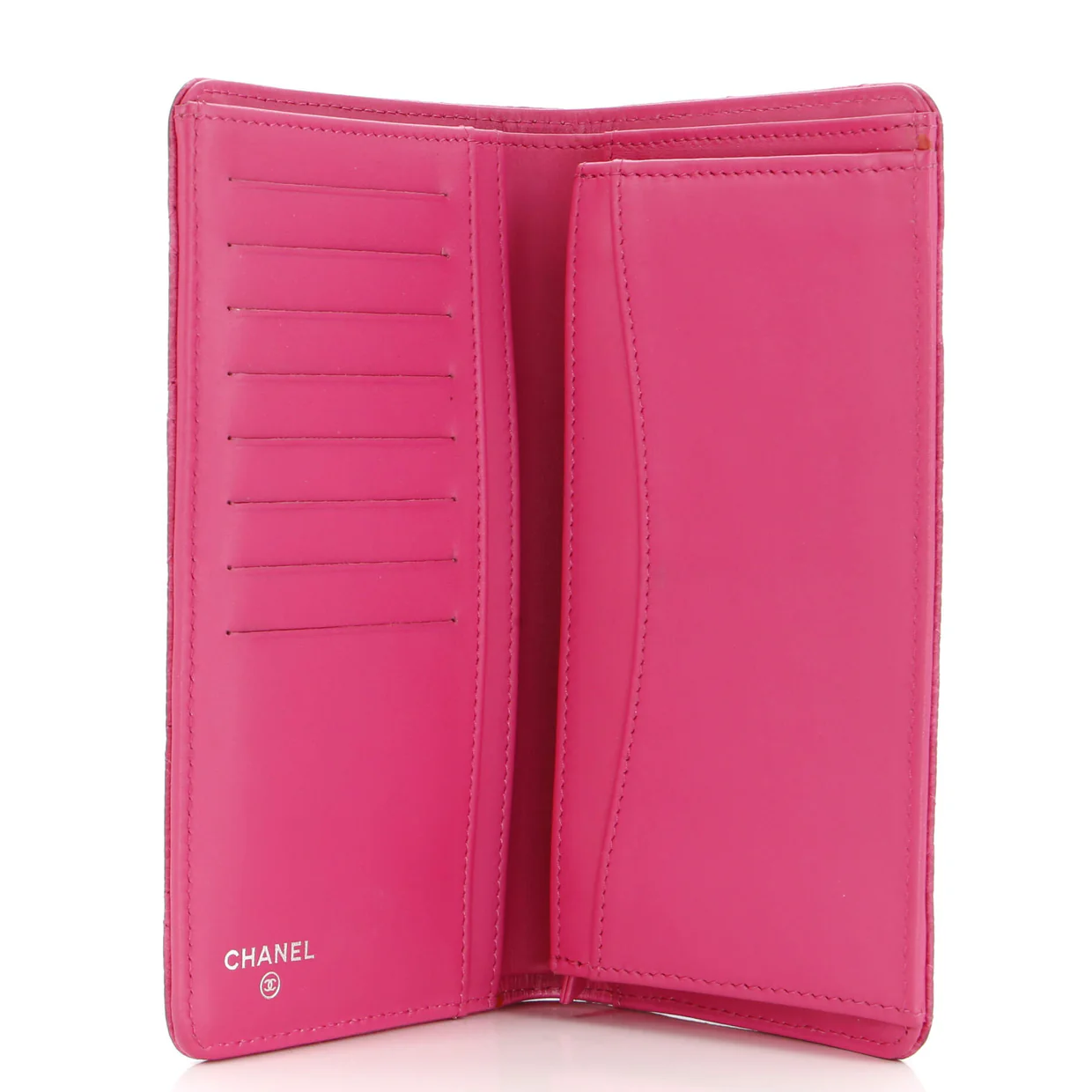 L-Yen Wallet Quilted Caviar - Deep Luxury