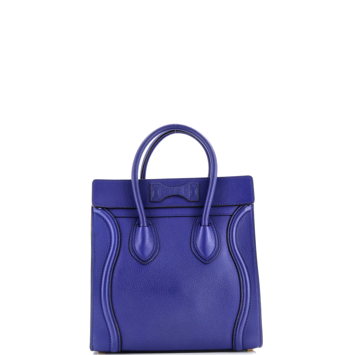 Luggage Bag Grainy Leather Micro - Deep Luxury