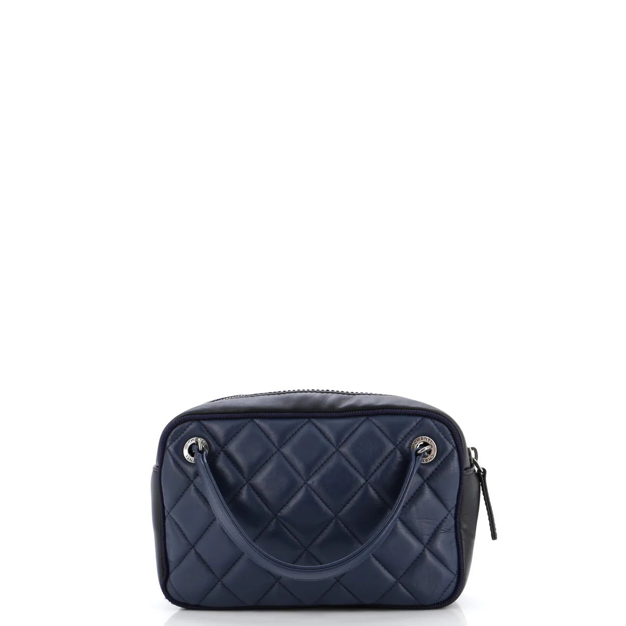 Ballerine Camera Case Bag Quilted Calfskin Small - Deep Luxury