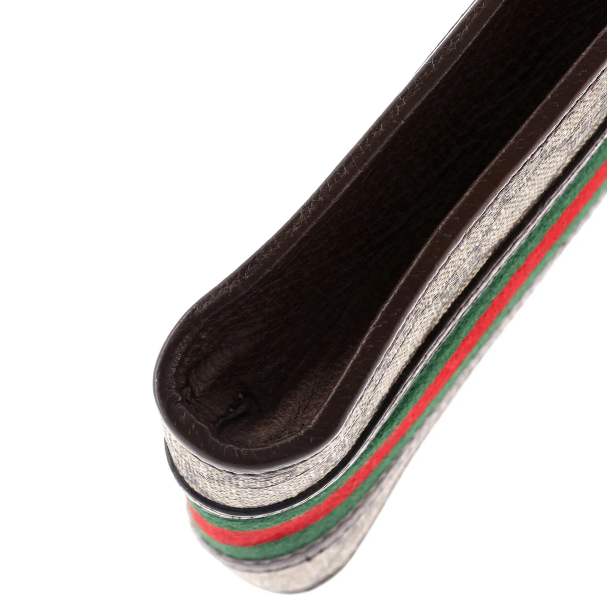 Ophidia Vertical Flap Crossbody Bag GG Coated Canvas Mini - Deep Luxury