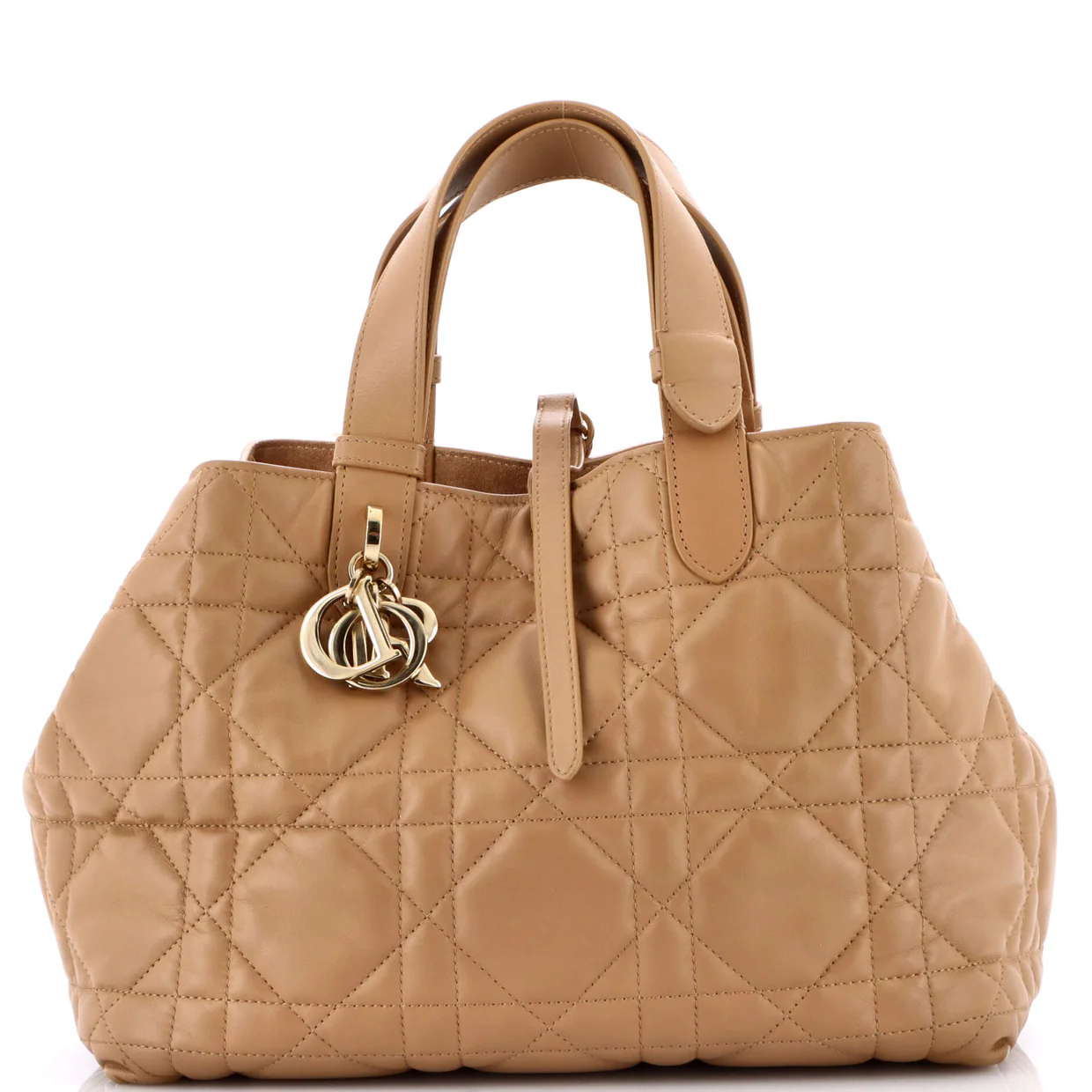 Toujours Tote Bag Macrocannage Quilt Calfskin Medium - Deep Luxury