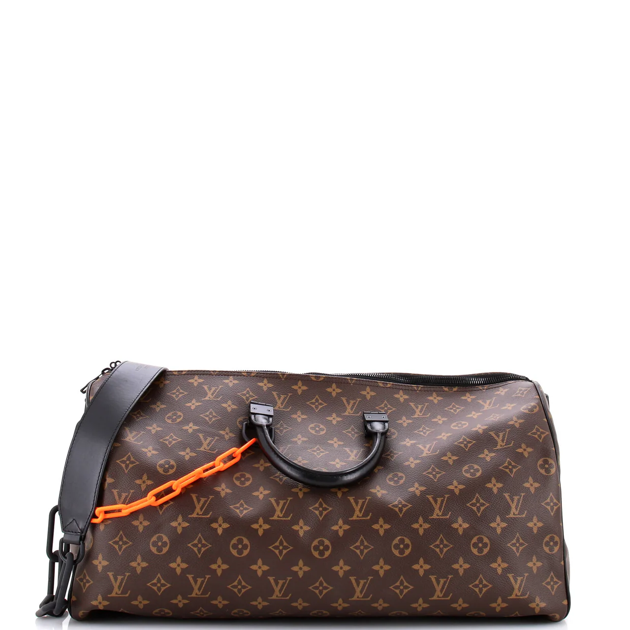 Solar Ray Keepall Bandouliere Bag Monogram Canvas 50 - Deep Luxury