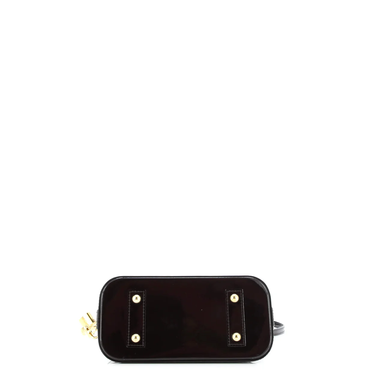 Alma Handbag Monogram Vernis BB - Deep Luxury