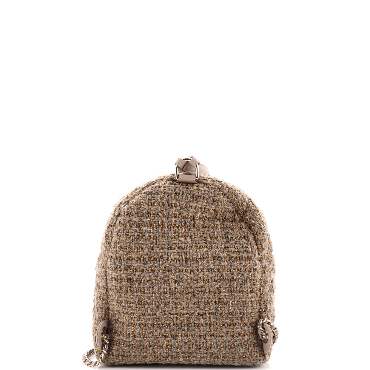 CC Pocket Backpack Quilted Tweed Mini - Deep Luxury