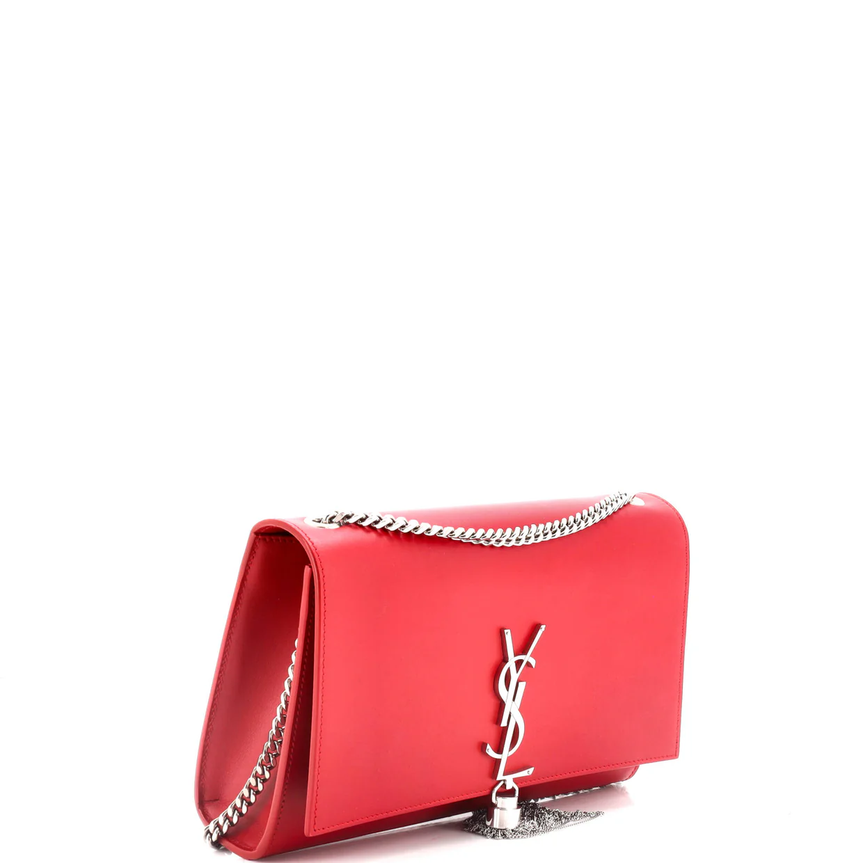 Classic Monogram Tassel Crossbody Bag Leather Medium - Deep Luxury