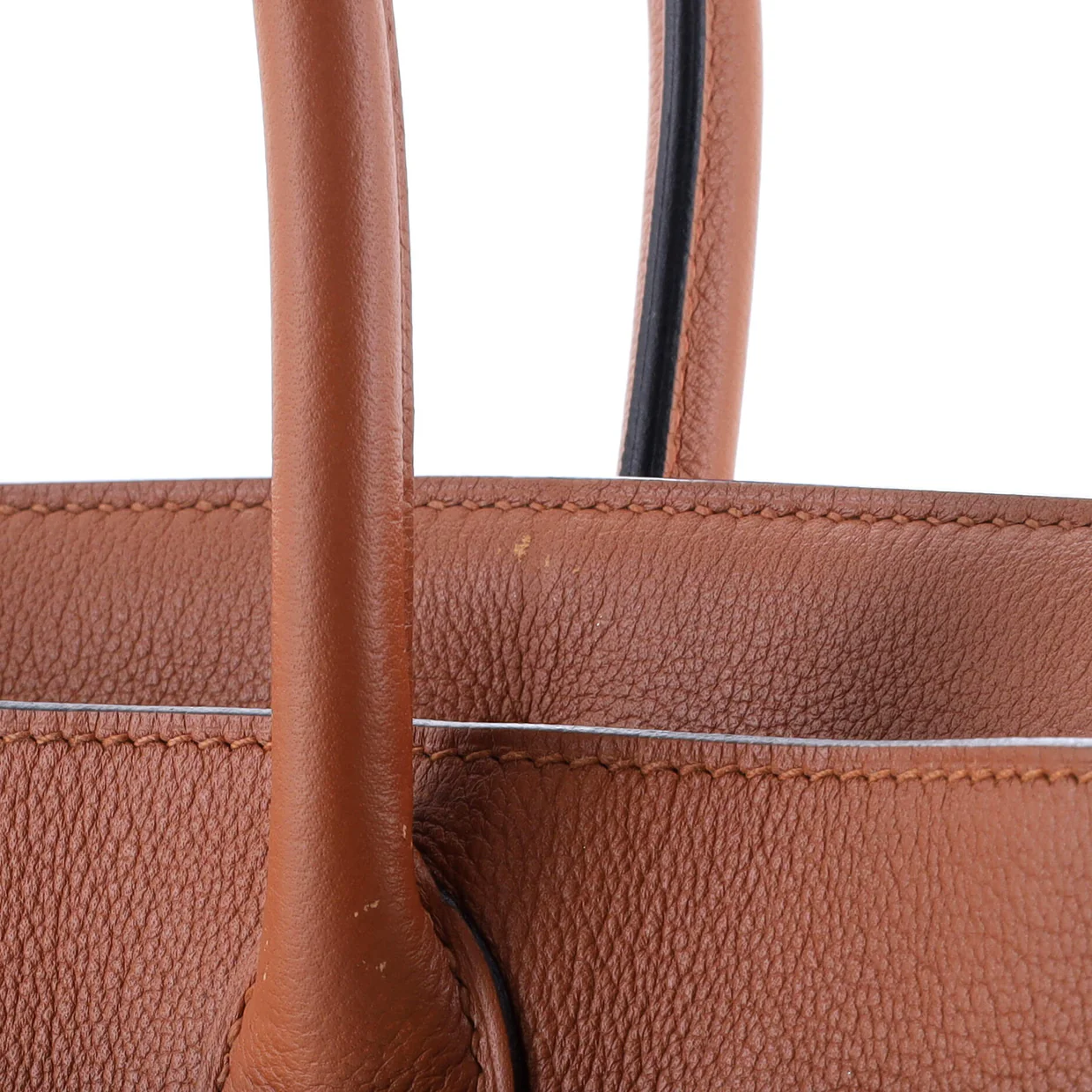 Birkin Handbag Cuivre Novillo with Palladium Hardware 30 - Deep Luxury