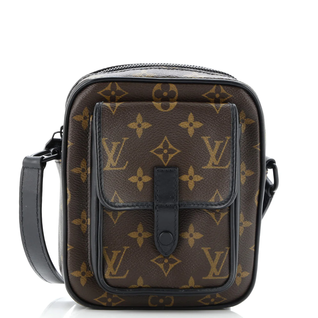 Christopher Wearable Wallet Macassar Monogram Canvas - Deep Luxury