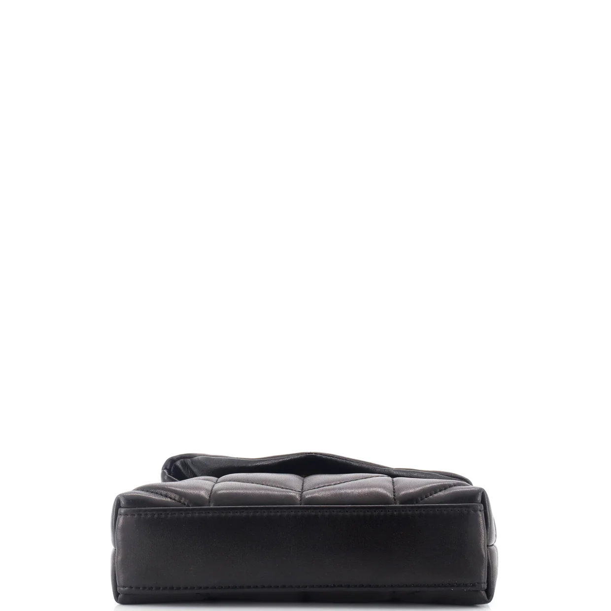 LouLou Puffer Clutch Leather Small - Deep Luxury