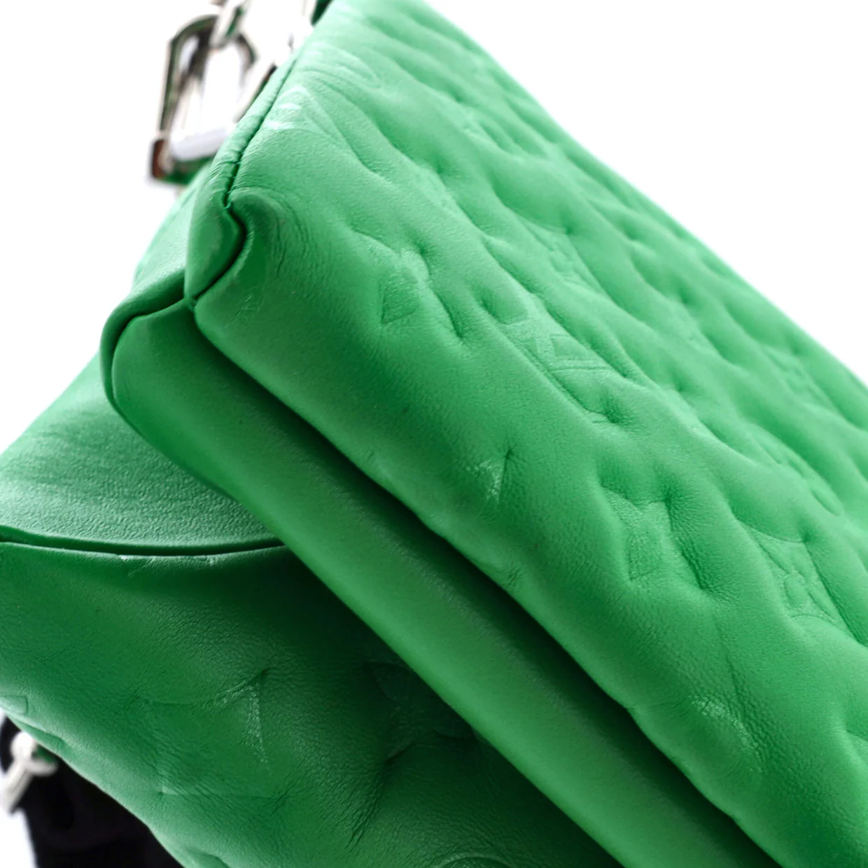 Coussin Bag Monogram Embossed Lambskin PM - Deep Luxury