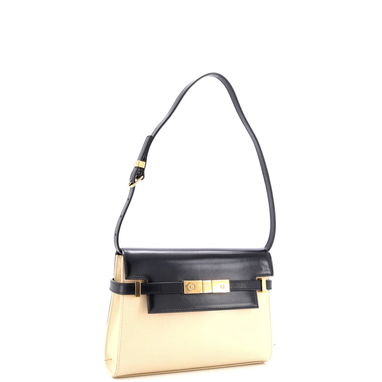 Manhattan Shoulder Bag Leather Small - Deep Luxury