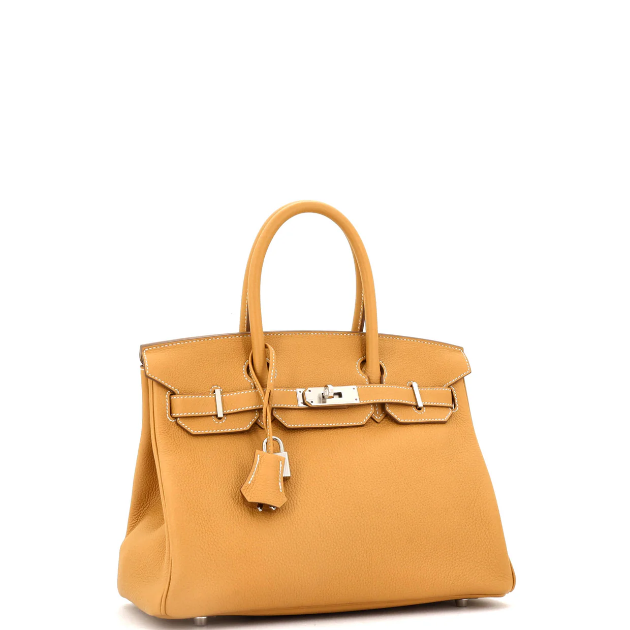 Birkin Handbag Natural Sable Togo with Palladium Hardware 30 - Deep Luxury