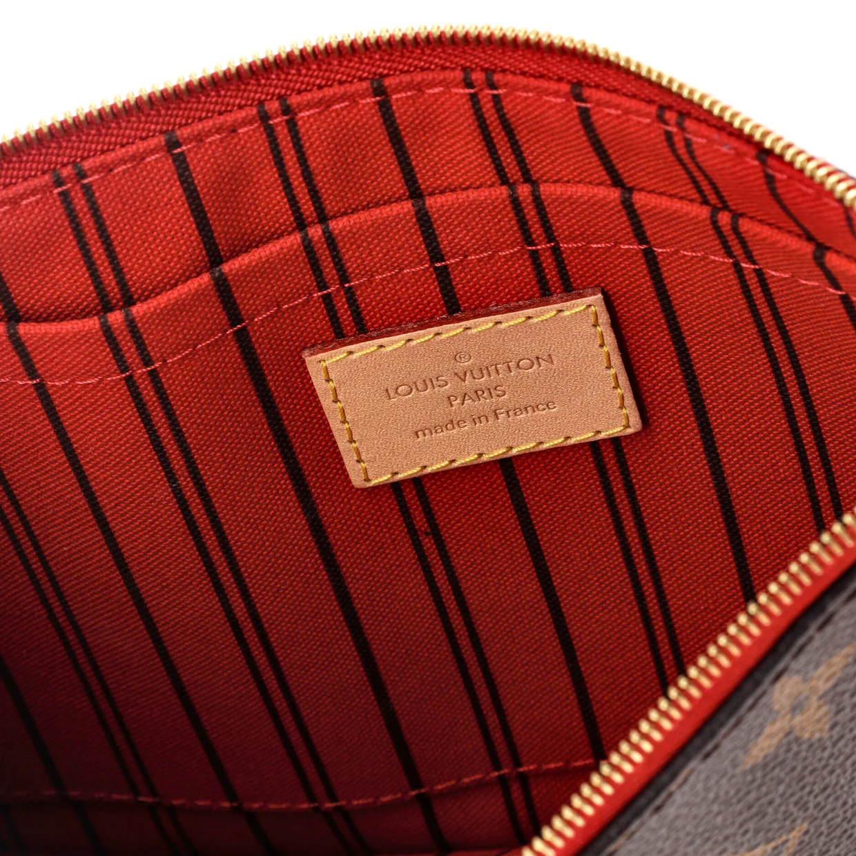 Neverfull Pochette Monogram Canvas Large - Deep Luxury