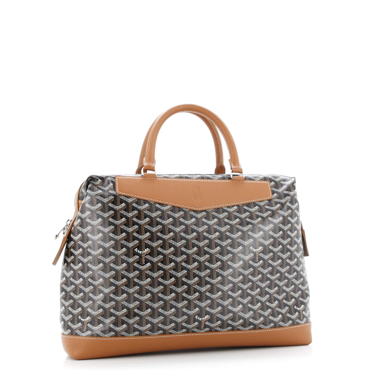 Cisalpin Briefcase Coated Canvas - Deep Luxury