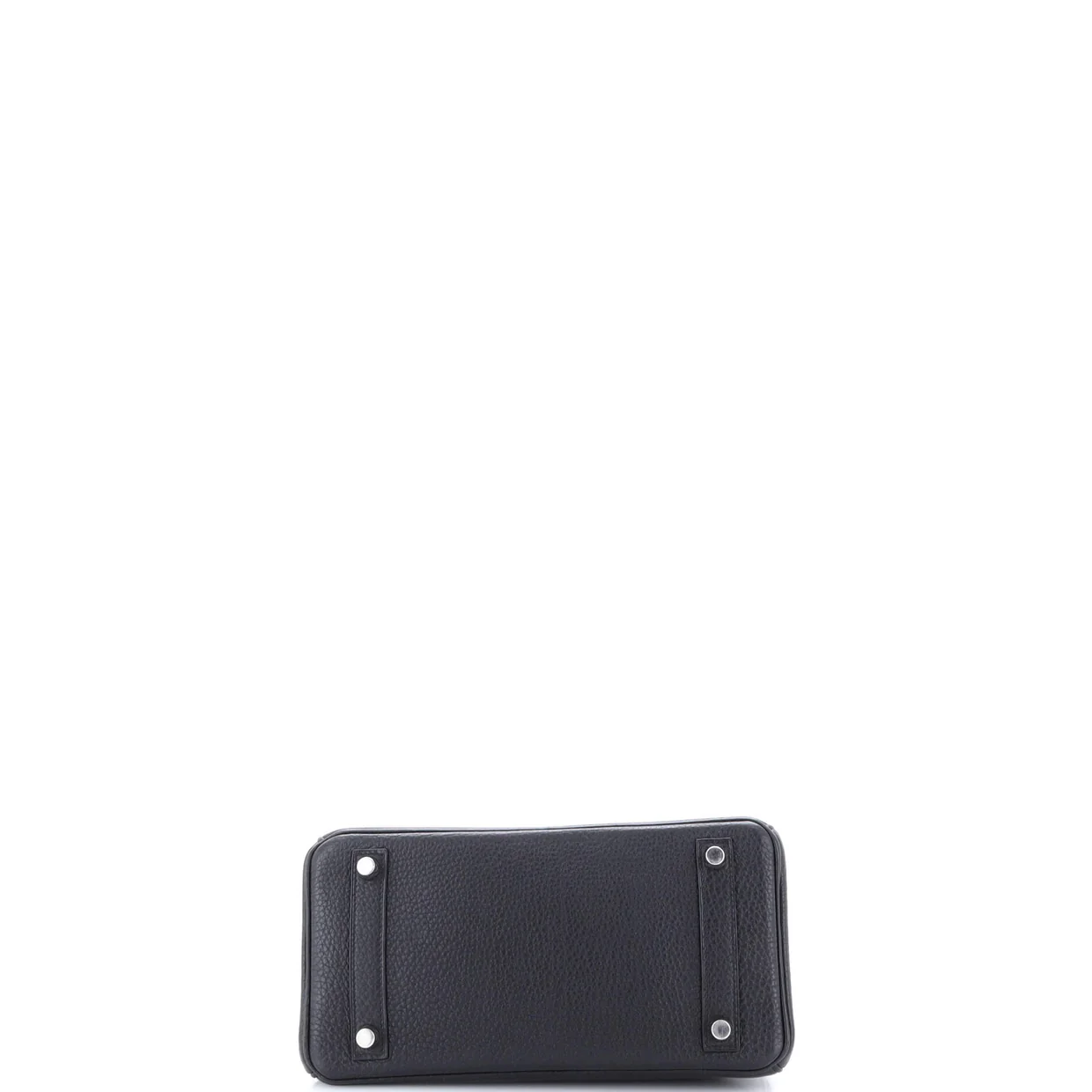 Birkin Handbag Noir Togo with Palladium Hardware 25 - Deep Luxury