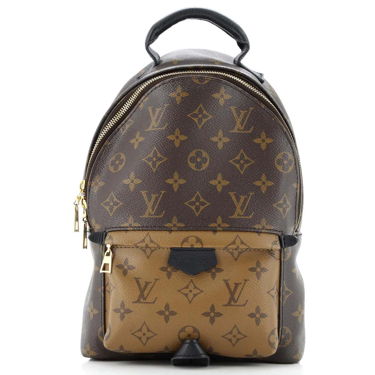 Palm Springs Backpack Reverse Monogram Canvas PM - Deep Luxury