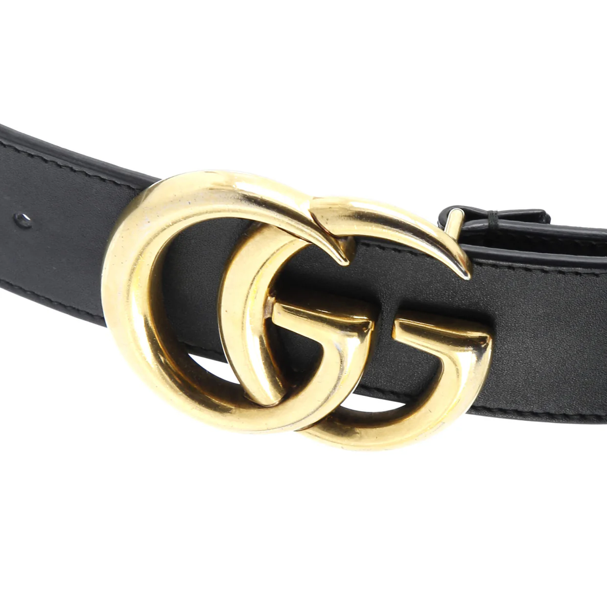 GG Marmont Belt Leather Medium - Deep Luxury