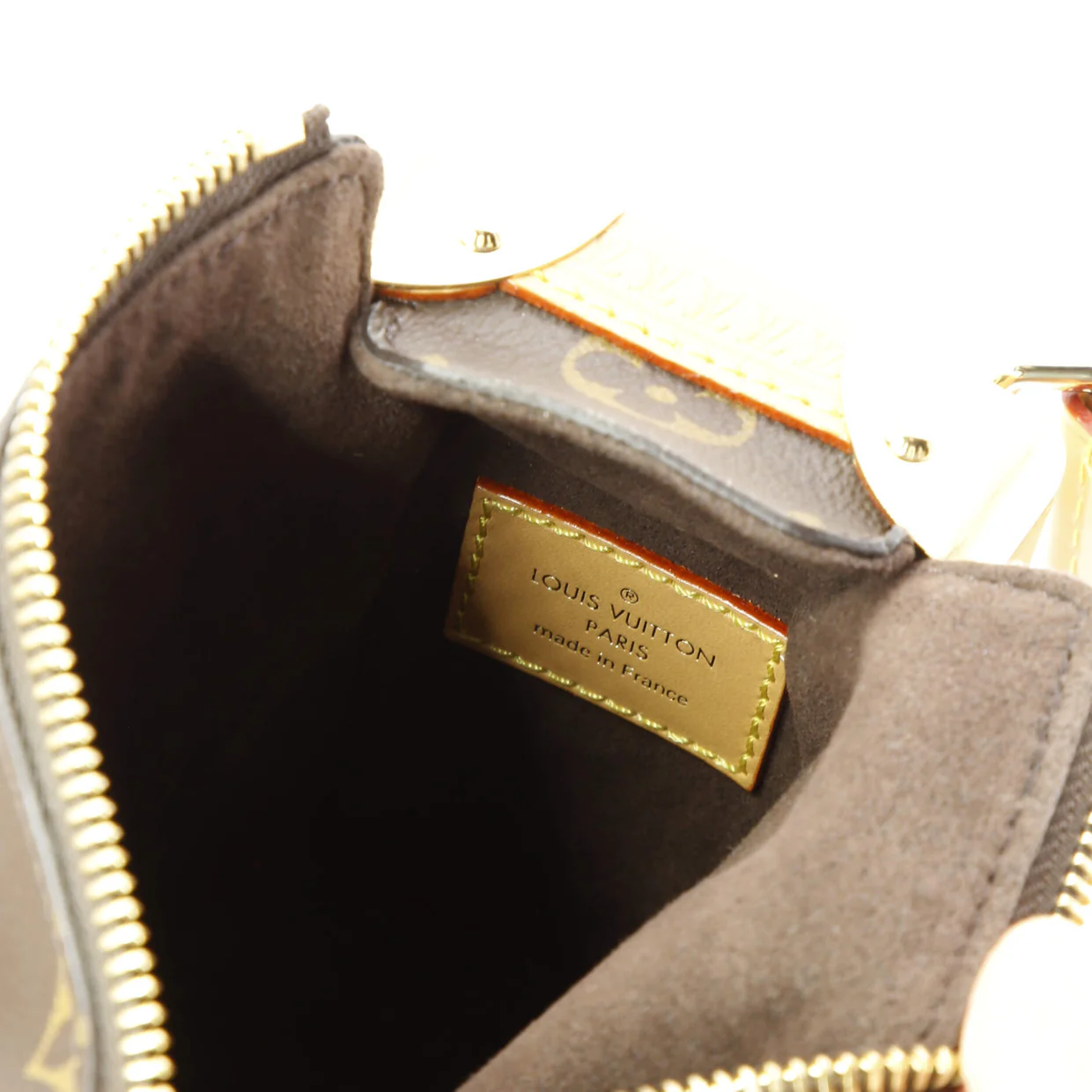 Side Trunk Handbag Monogram Canvas PM - Deep Luxury