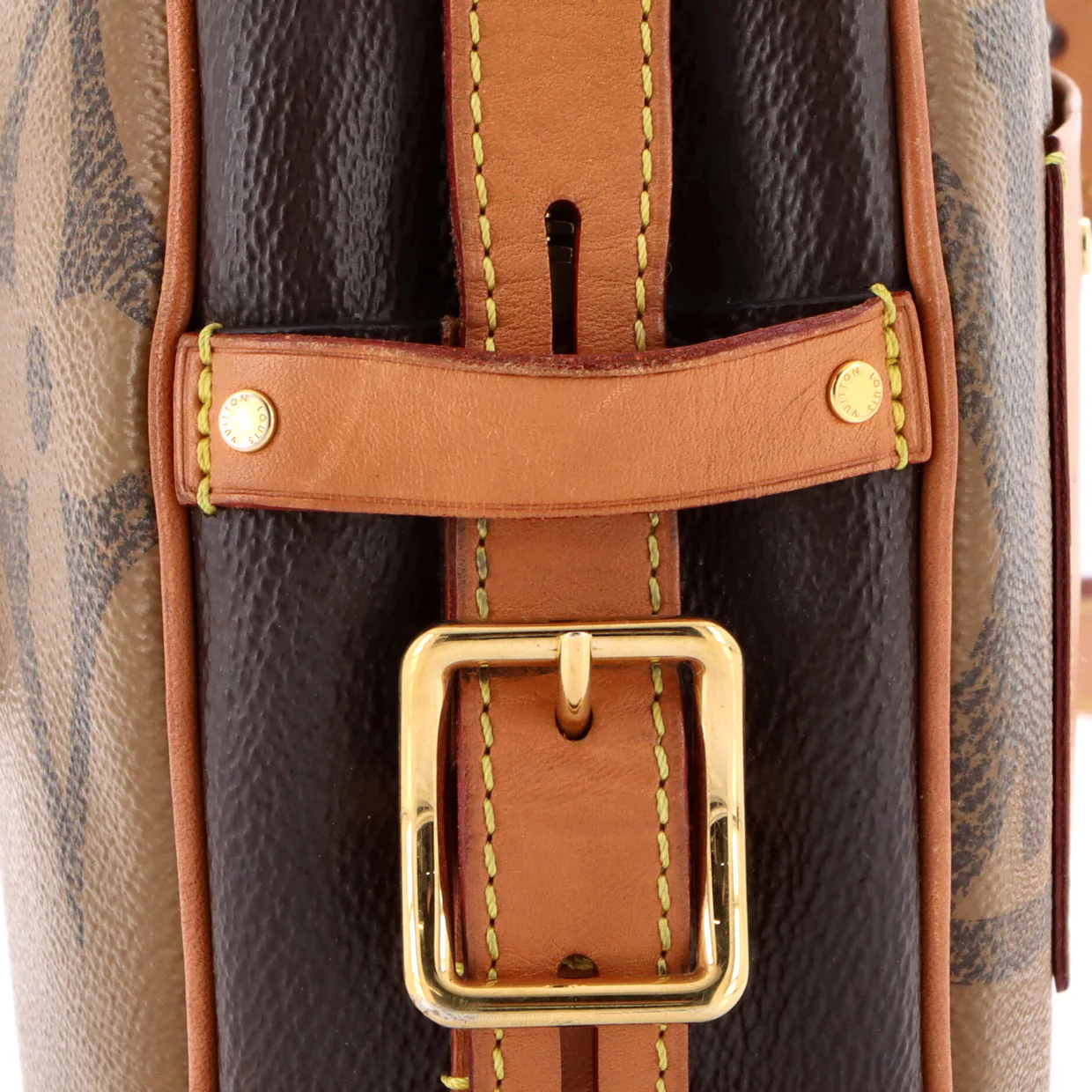 Boite Chapeau Souple Bag Reverse Monogram Giant - Deep Luxury