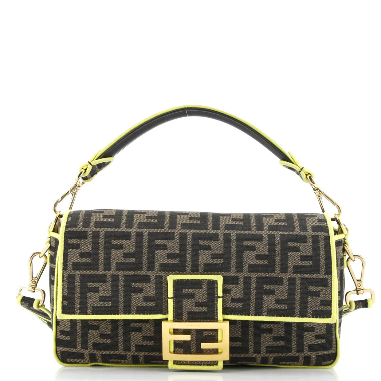 Baguette NM Bag Zucca Canvas Medium - Deep Luxury