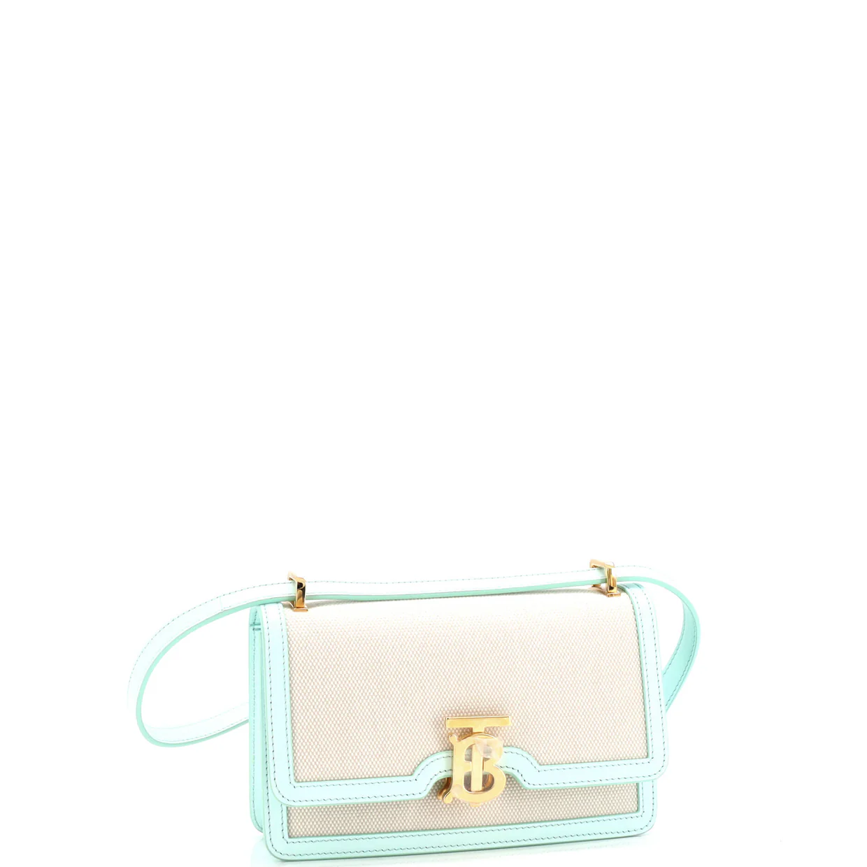 TB Flap Bag Canvas Small - Deep Luxury