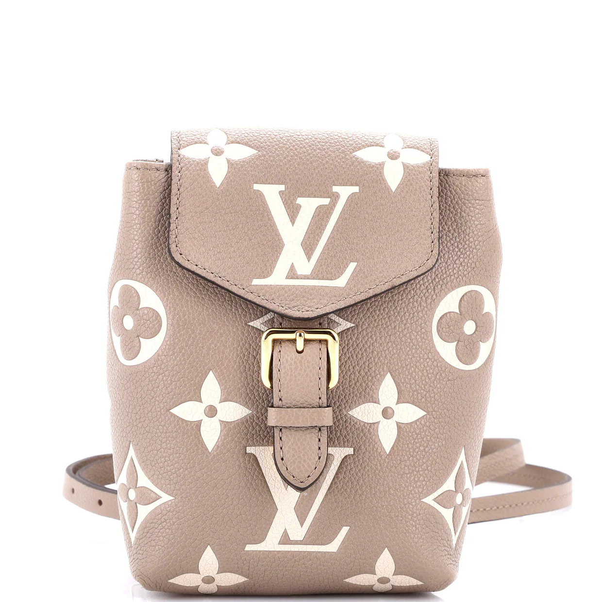 Tiny Backpack Bicolor Monogram Empreinte Giant - Deep Luxury