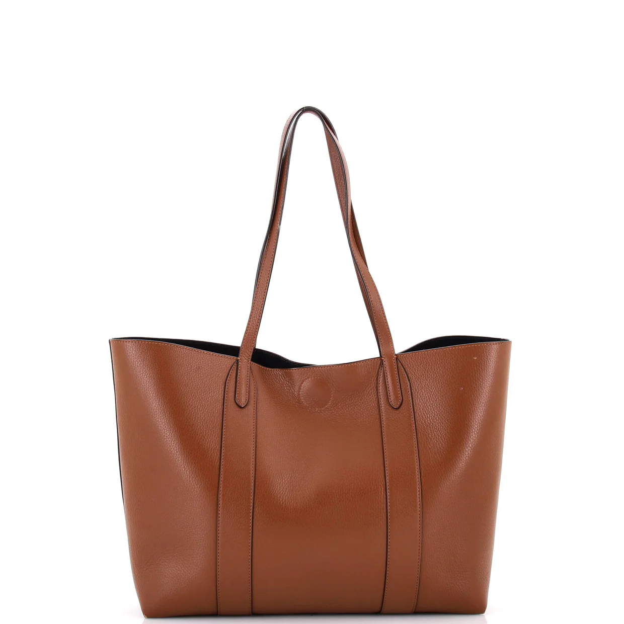 Bayswater Shopper Tote Leather Small - Deep Luxury