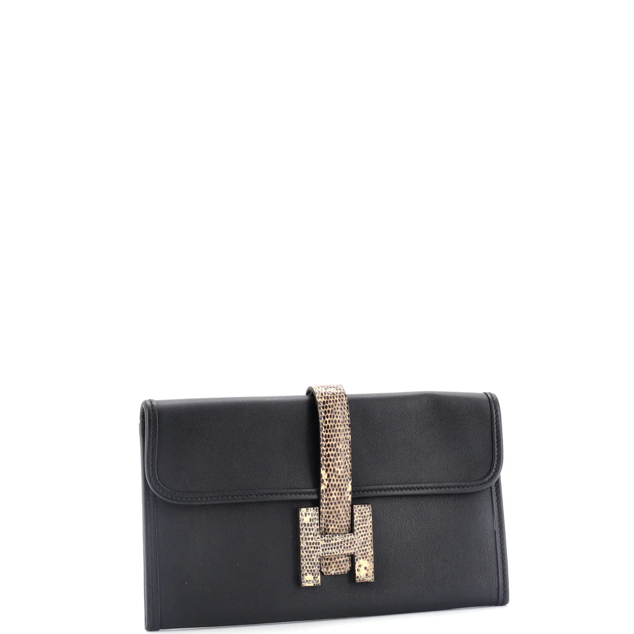 Jige Duo Clutch Swift with Lizard - Deep Luxury