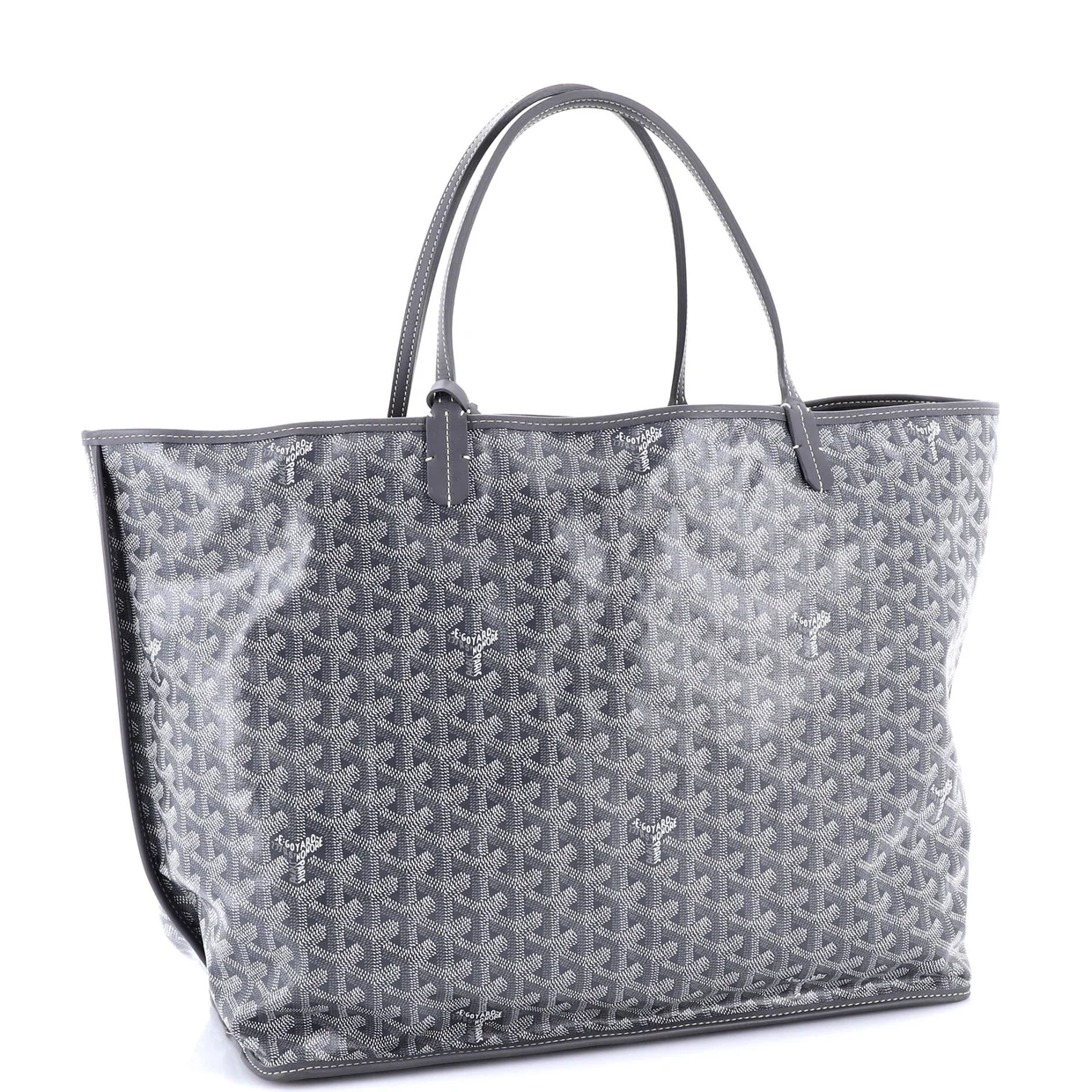 Anjou Reversible Tote Coated Canvas GM - Deep Luxury