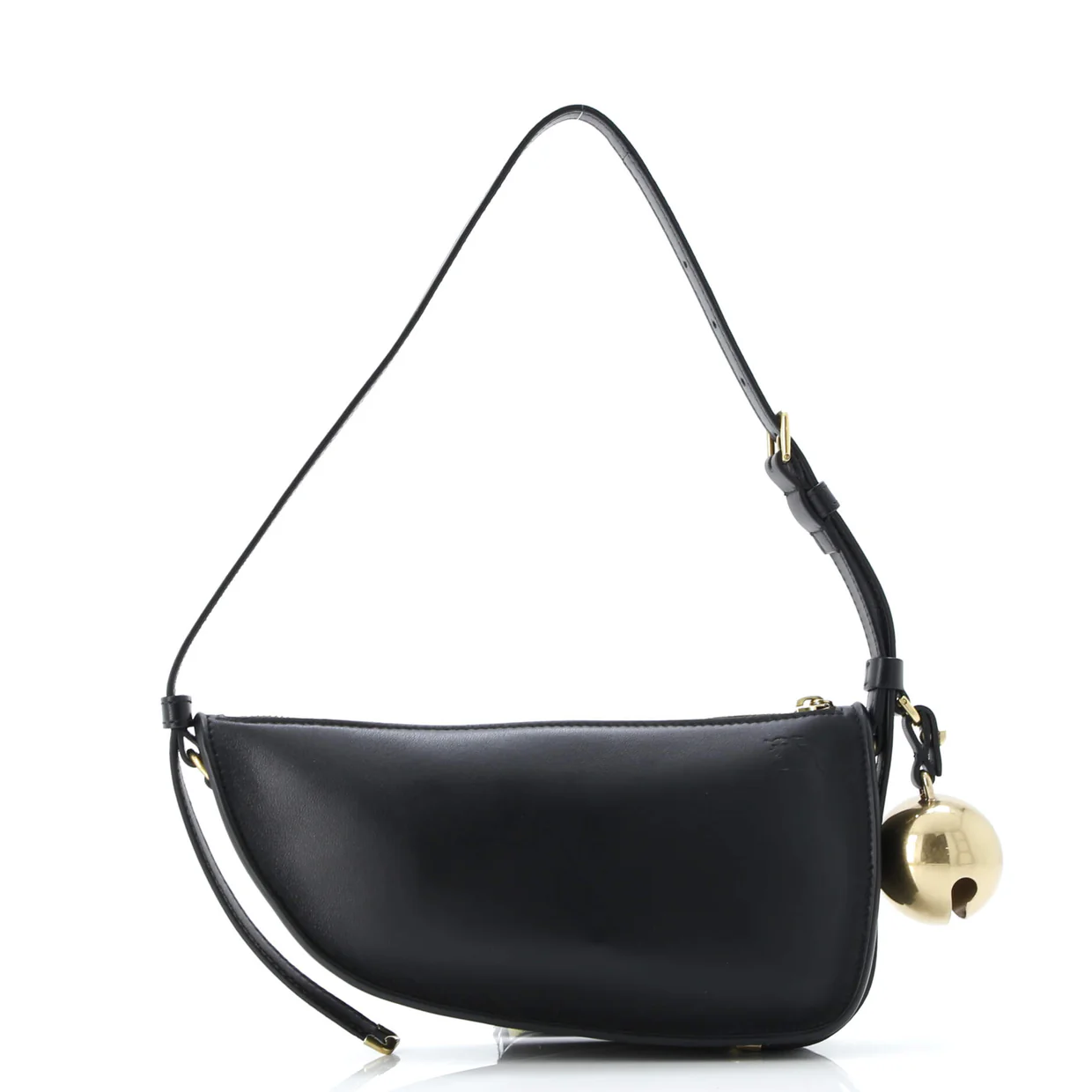 Shield Sling Shoulder Bag Leather Mini - Deep Luxury