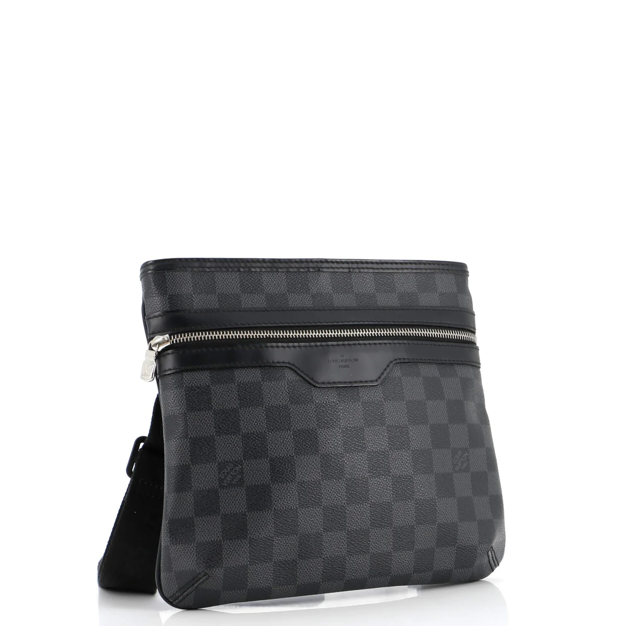 Thomas Handbag Damier Graphite - Deep Luxury
