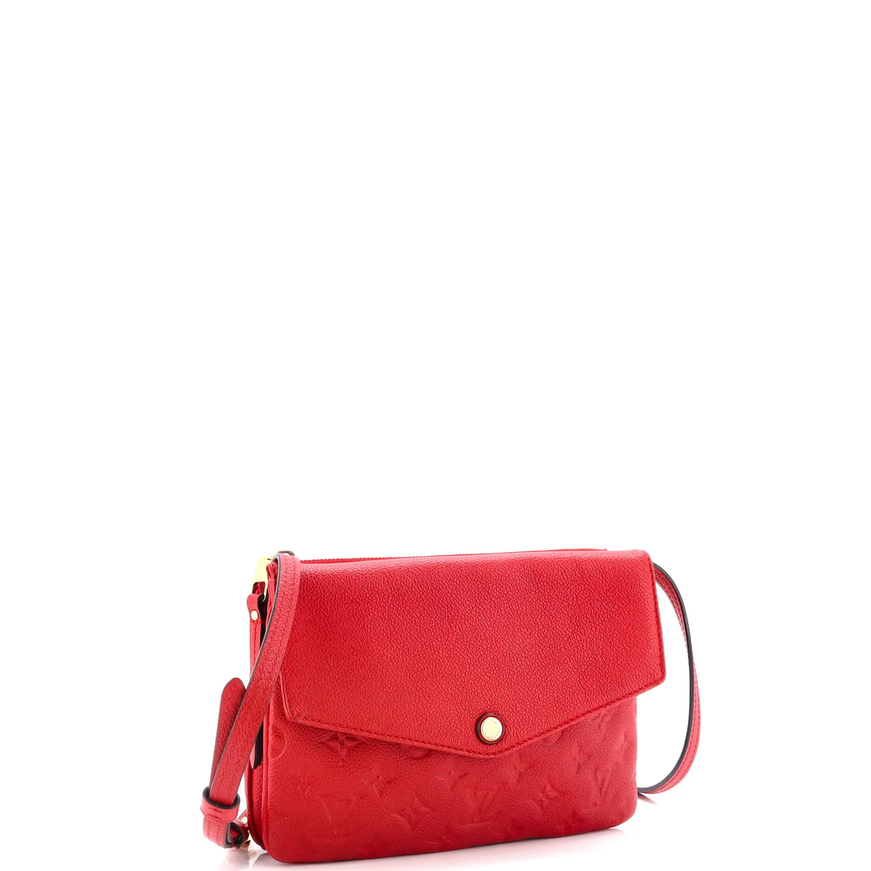 Twice Handbag Monogram Empreinte Leather - Deep Luxury