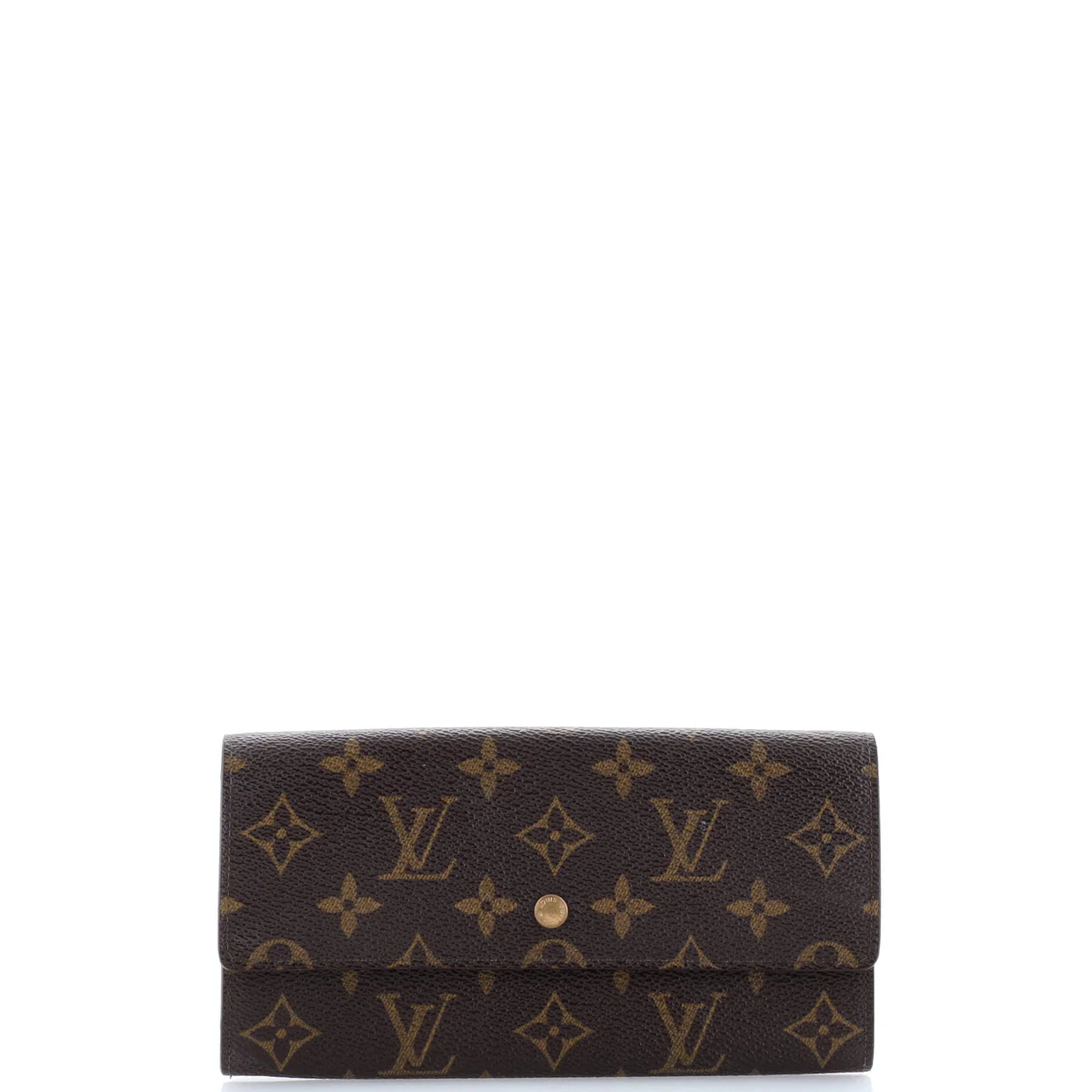Vintage Sarah Wallet Monogram Canvas - Deep Luxury