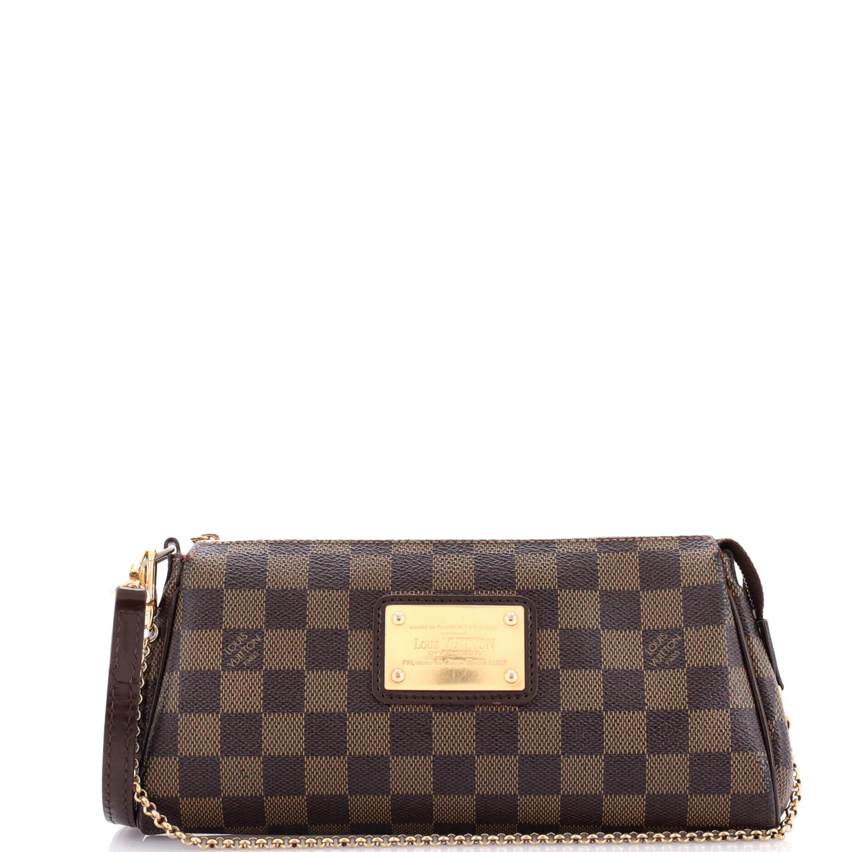 Eva Handbag Damier - Deep Luxury