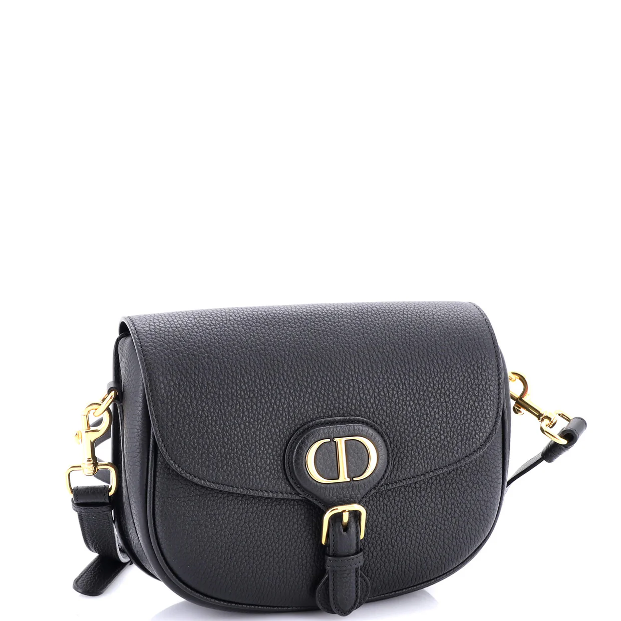 Bobby Flap Bag Leather Medium - Deep Luxury