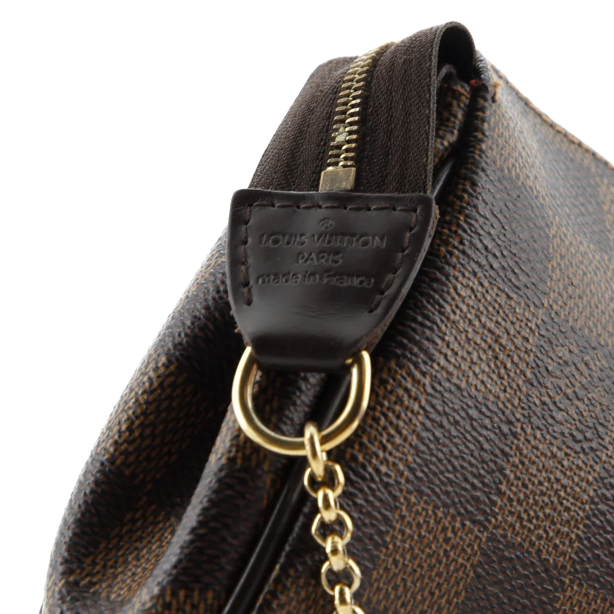 Eva Handbag Damier - Deep Luxury