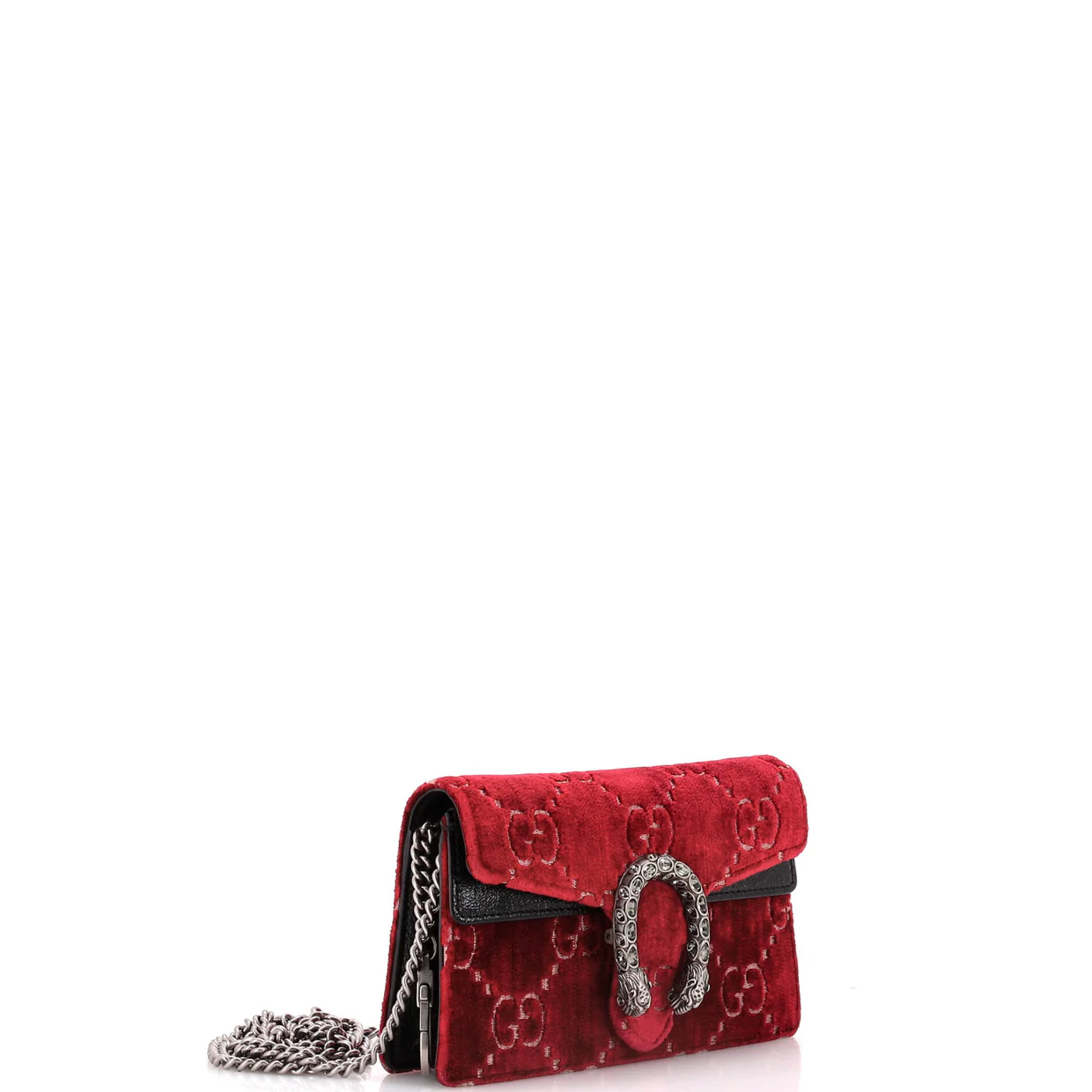 Dionysus Bag GG Velvet Super Mini - Deep Luxury