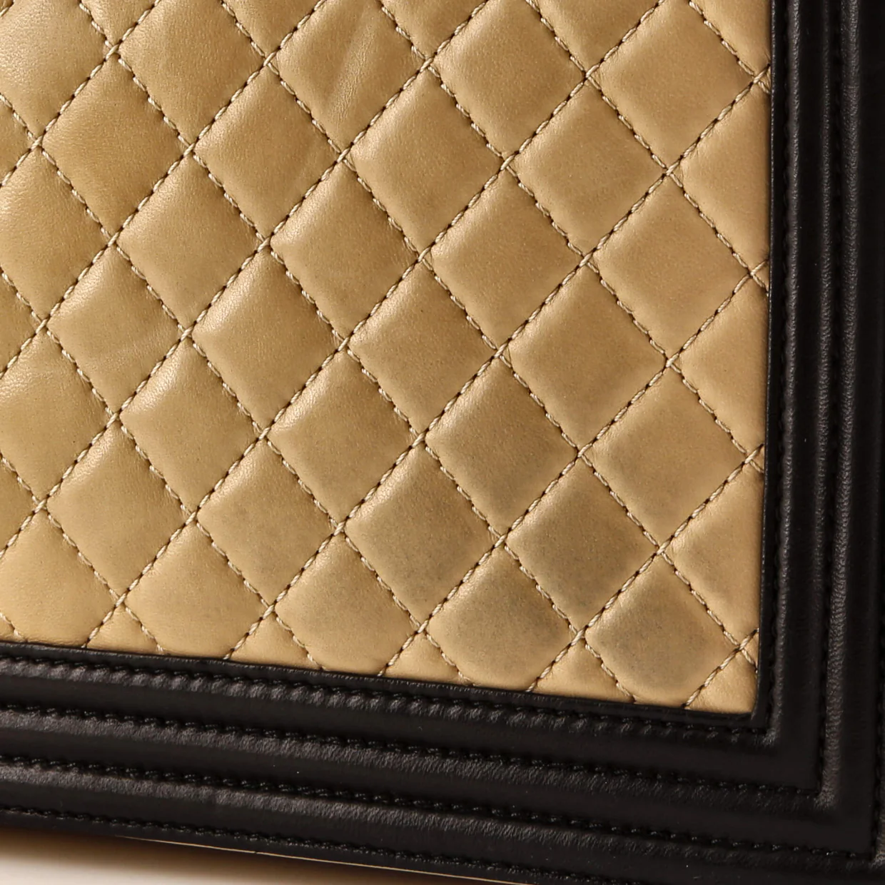 Boy Flap Bag Quilted Lambskin Large - Deep Luxury