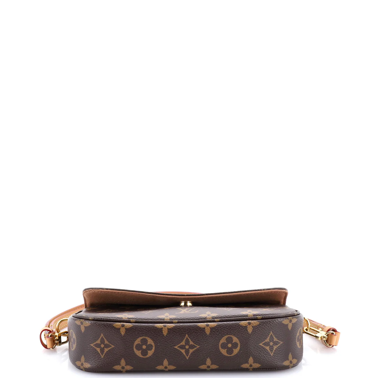 Ivy Wallet on Chain Monogram Canvas - Deep Luxury