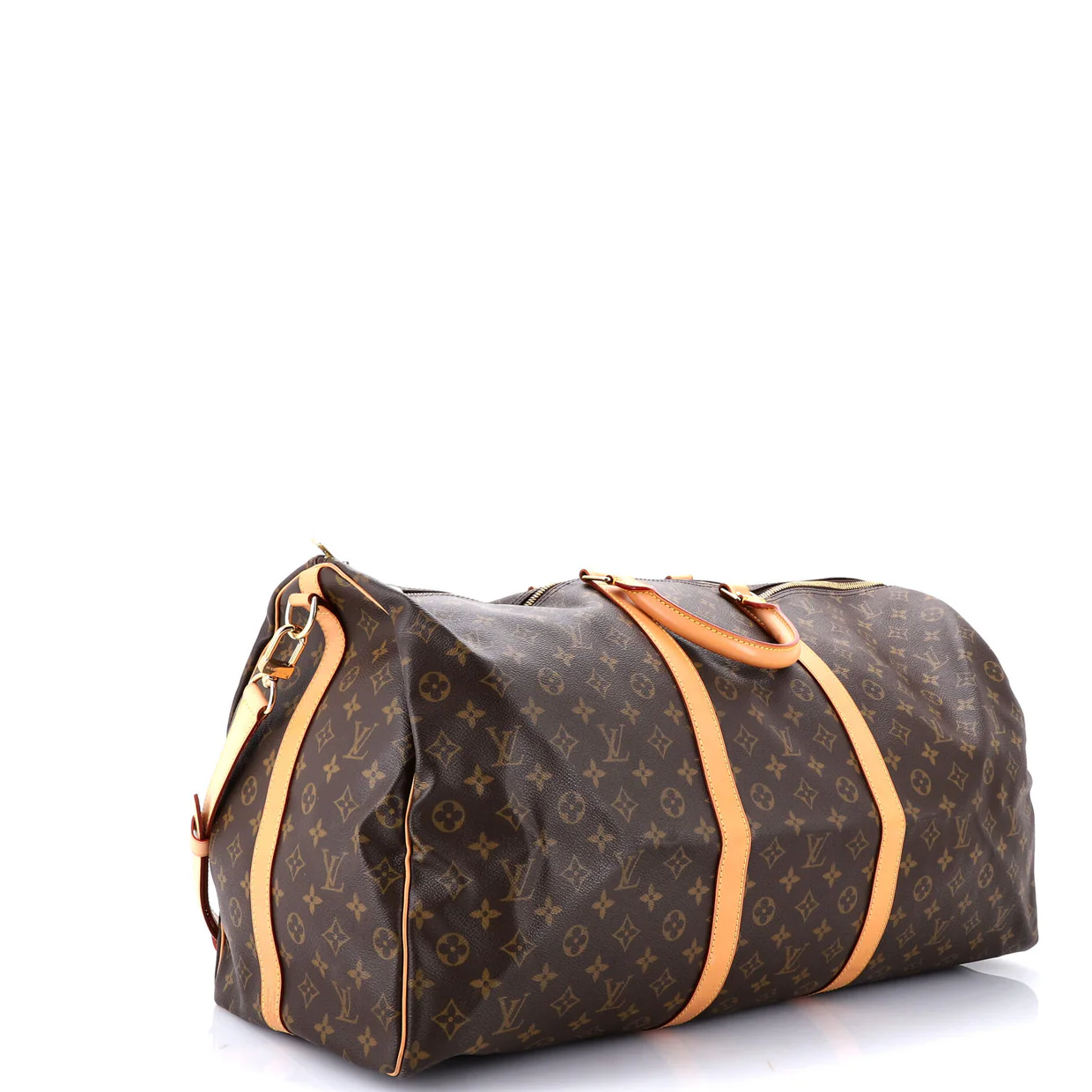 Keepall Bandouliere Bag Monogram Canvas 60 - Deep Luxury