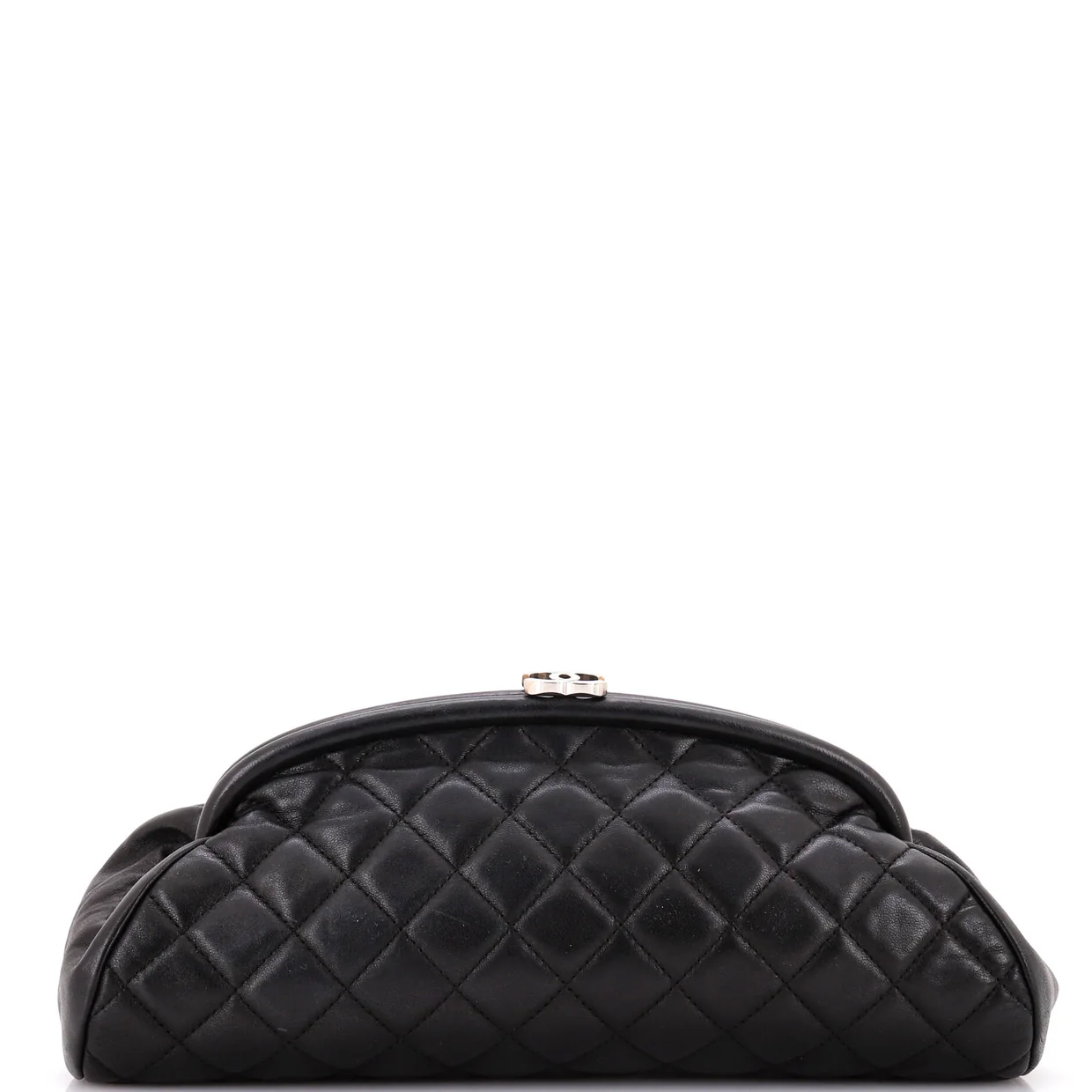Timeless Clutch Quilted Lambskin - Deep Luxury