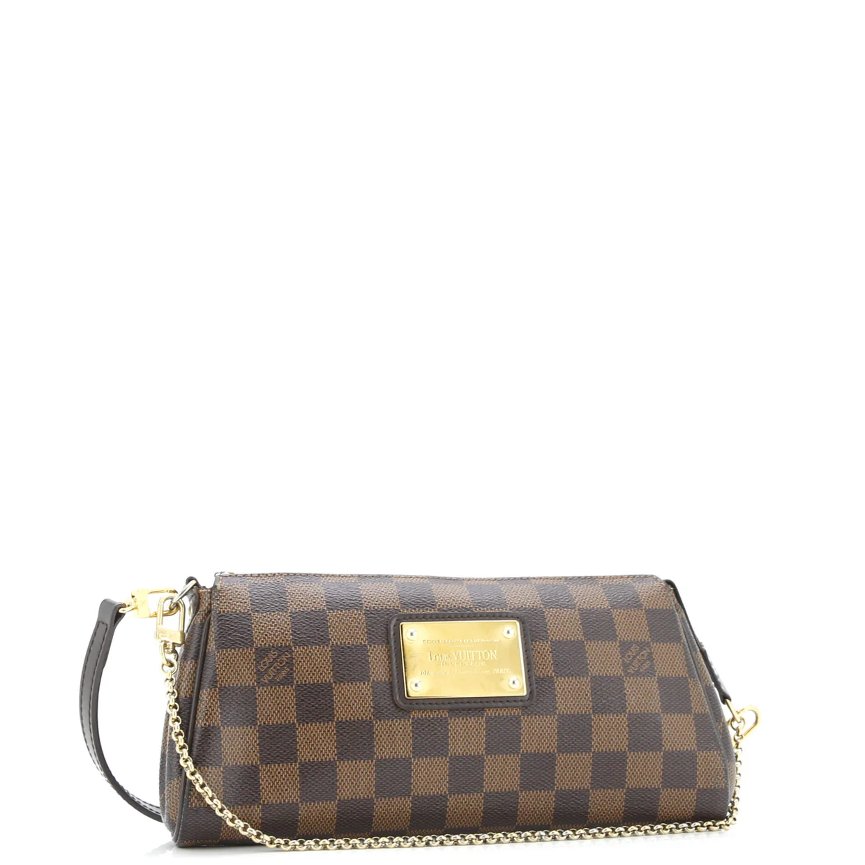 Eva Handbag Damier - Deep Luxury