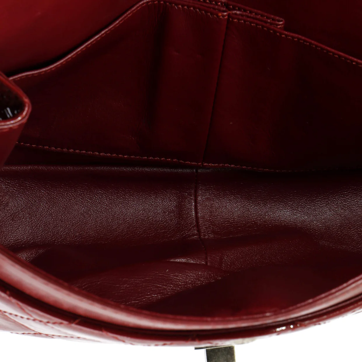 Reissue 2.55 Flap Bag Quilted Crinkled Patent 226 - Deep Luxury