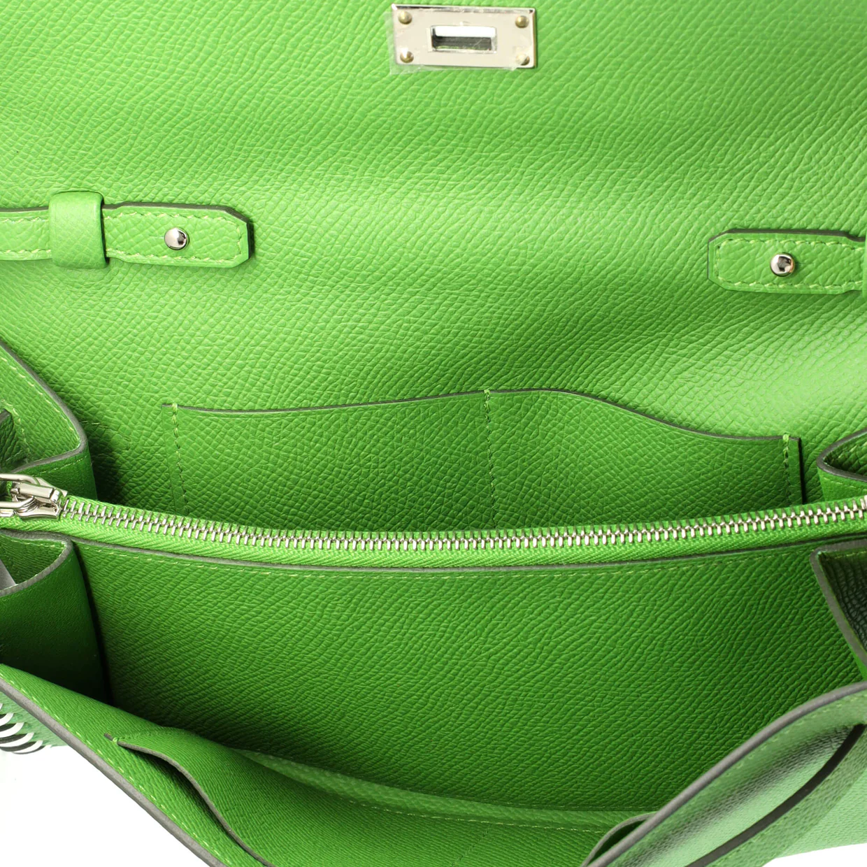 Kelly To Go Wallet Tressage Epsom - Deep Luxury