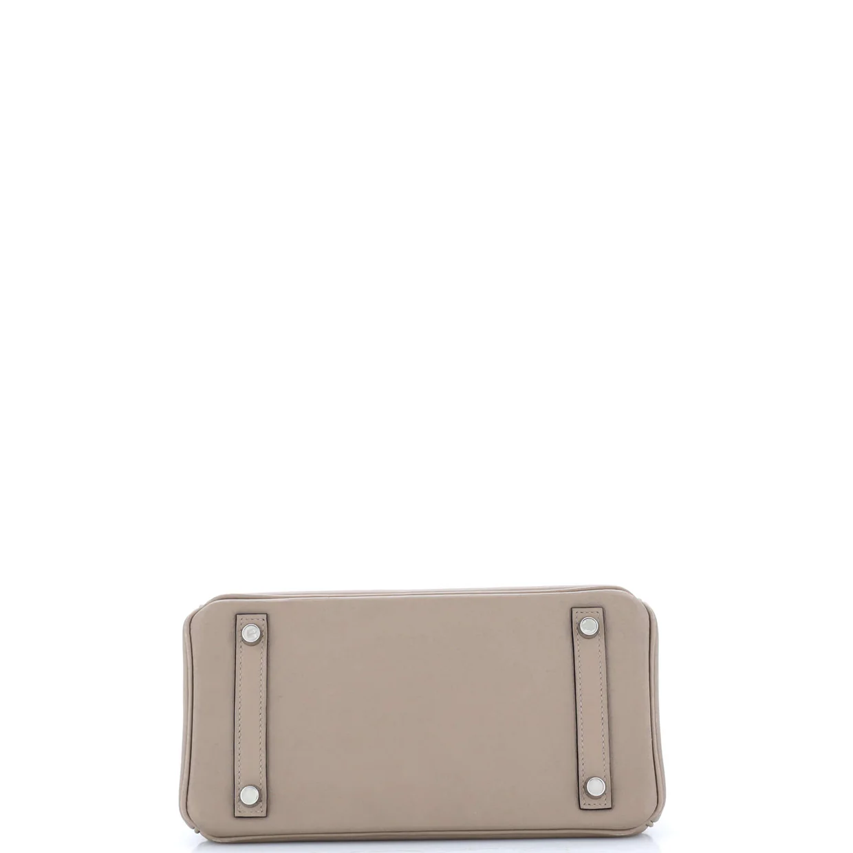 Birkin Handbag Grey Swift with Palladium Hardware 25 - Deep Luxury