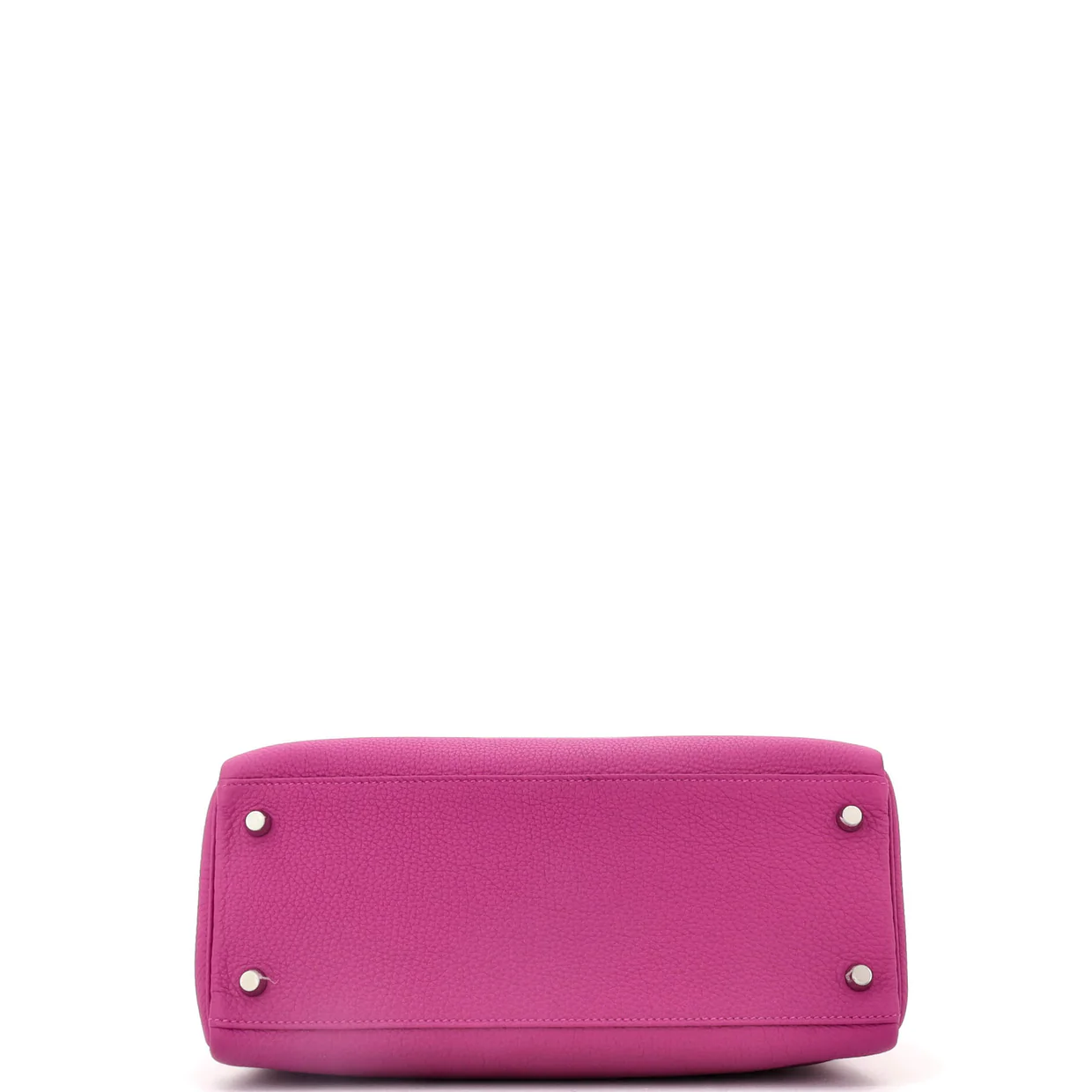 Kelly Handbag Rose Pourpre Togo with Palladium Hardware 28 - Deep Luxury