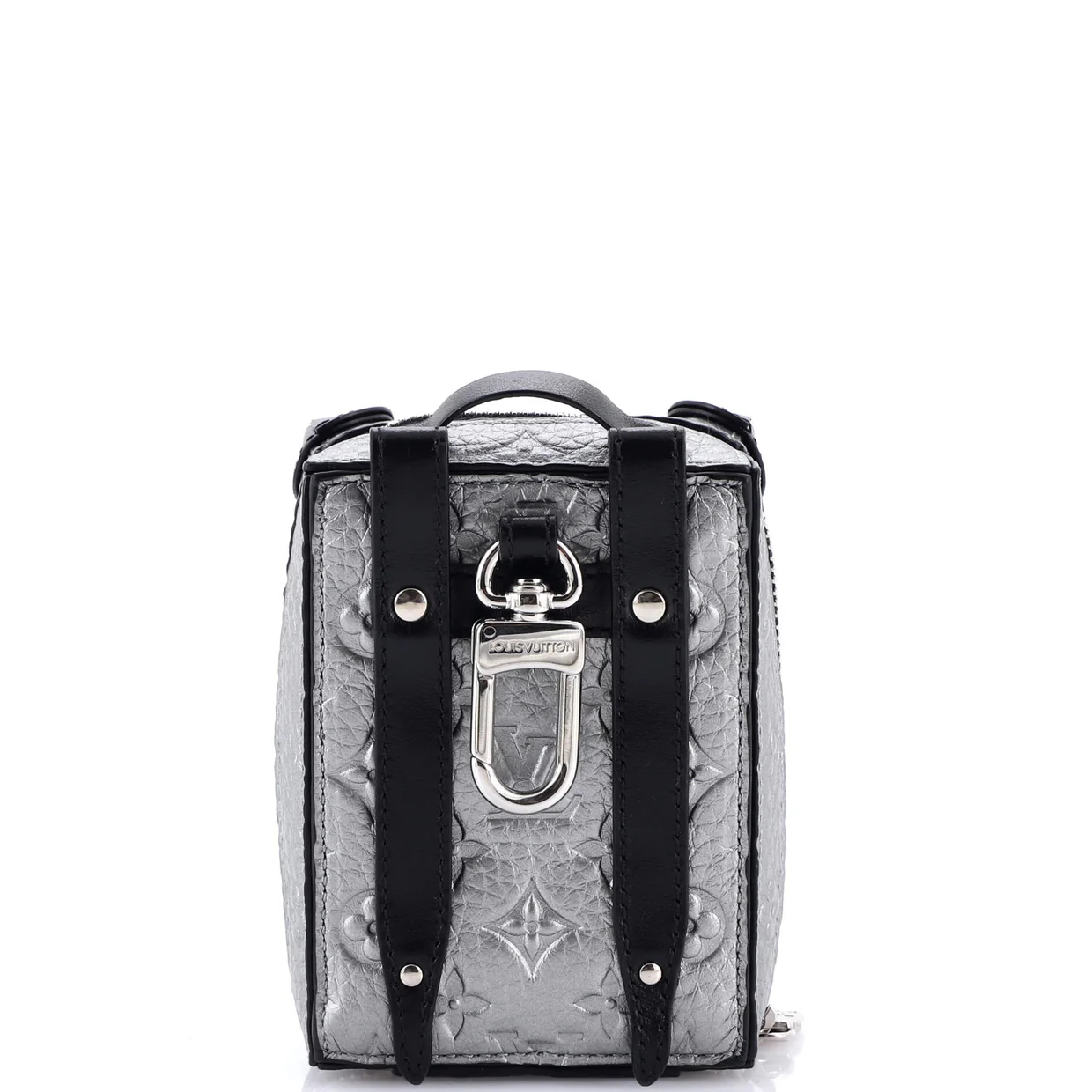 Soft Trunk Backpack Bag Charm and Key Holder Monogram Taurillon Leather - Deep Luxury