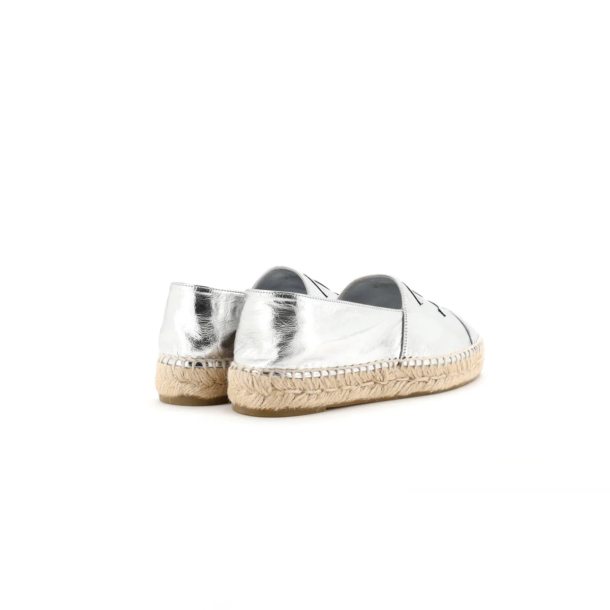 Women's CC Cap Toe Espadrilles Leather - Deep Luxury